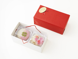 ホワイトデー限定 上生菓子2種