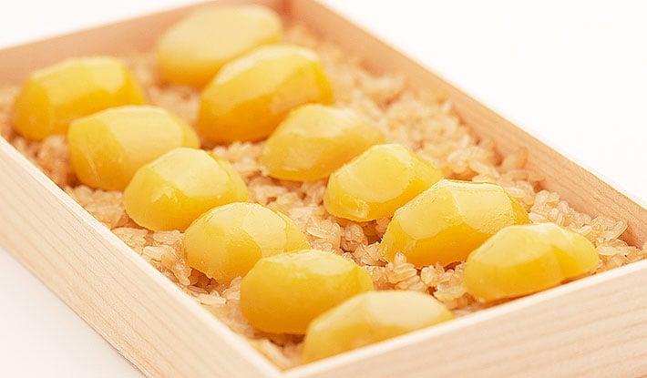 「栗おこわ」・「栗きんとん」の販売開始時期について